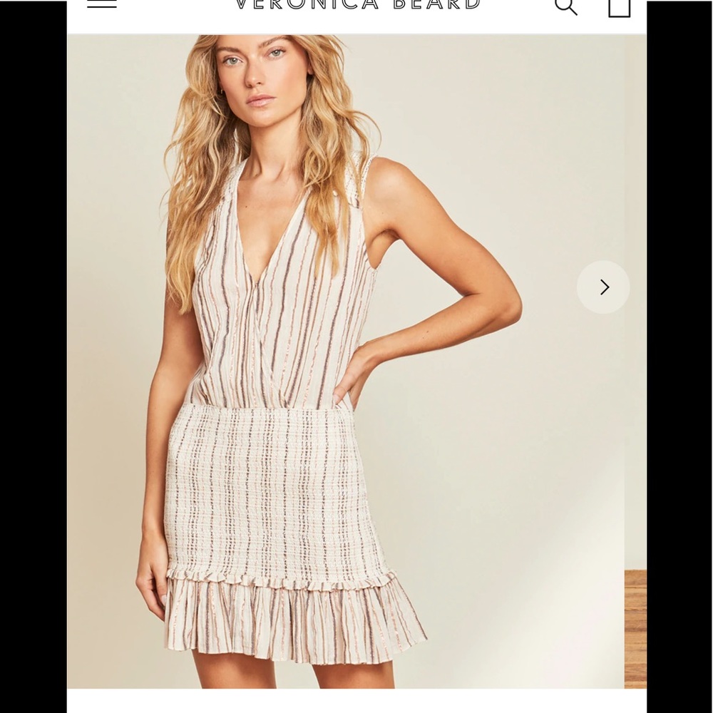 Veronica Beard 🔥Cox Striped Dress SMALL
